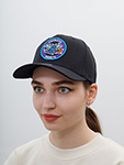 Бейсболка MITCHELL NESS арт. 6HSSFH21HW007-CHOBLCK Charlotte Hornets NBA (черный)